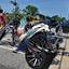 Fancy motorcycle parked for display at motor vehicle street fair..jpg